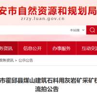 起始價8億元！安徽一建筑石料用灰巖礦無人報價流拍